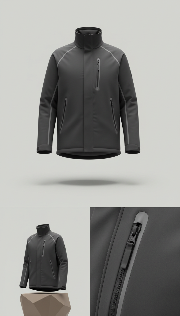Insulated Gore-Tex parka